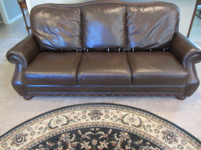 Dallas Leather Furniture Restoration, Leather Sofa In Dallas